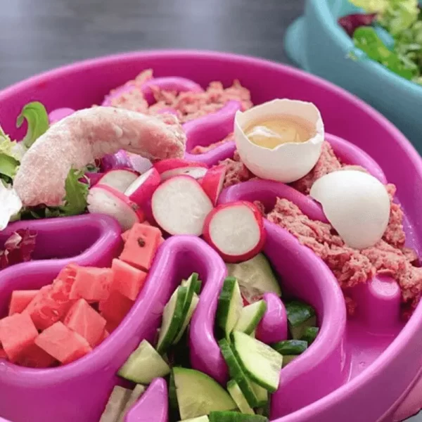 Brinquedo quebra-cabeça de alimentação para animais de estimação - Imagem 6