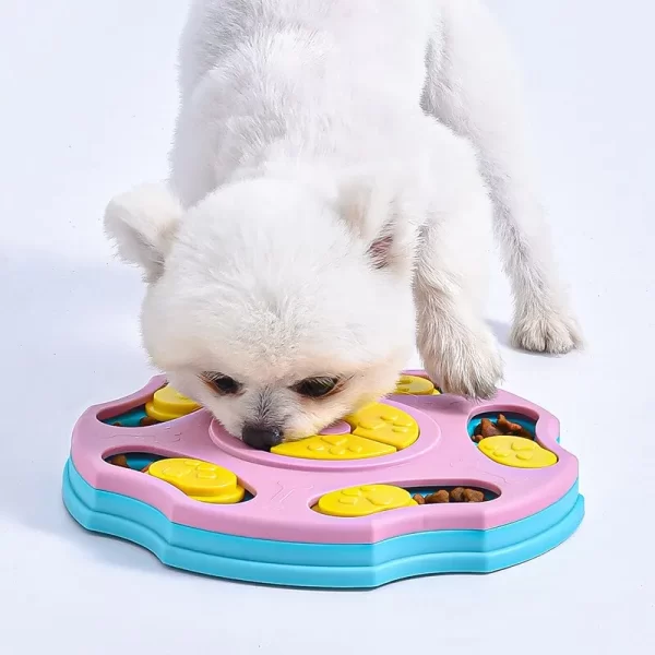 Brinquedo quebra-cabeça de alimentação para animais de estimação - Imagem 9