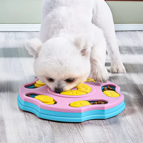 Brinquedo quebra-cabeça de alimentação para animais de estimação